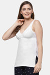 Floret Cotton Camisole (Pack of 2) - White Skin — thumbnail 4